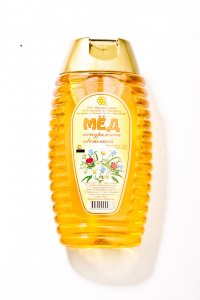 Мёд натуральный цветочный с дозатором 250 г.